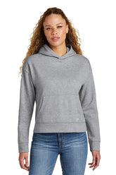 New Era® Women's Comeback Fleece Pullover Hoodie - Athletic Heather - XS